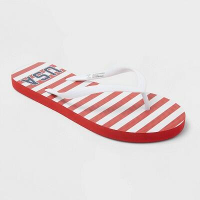 Shade & Shore Women's Sydney Americana Flip Flops 11