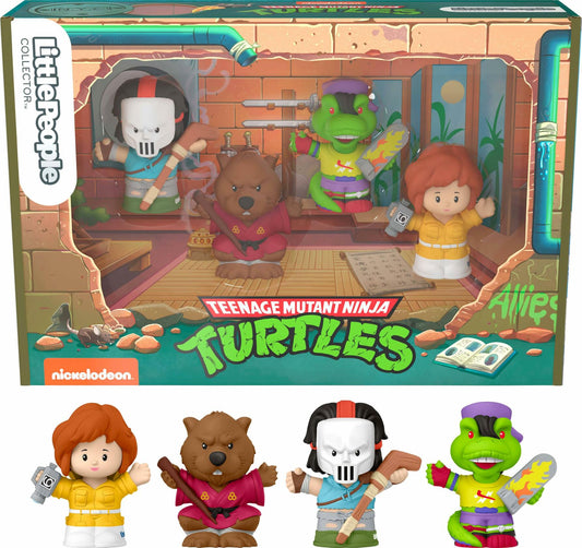Little People COLLECTOR Teenage Mutant Ninja Turtles Allies Special Edition Blue
