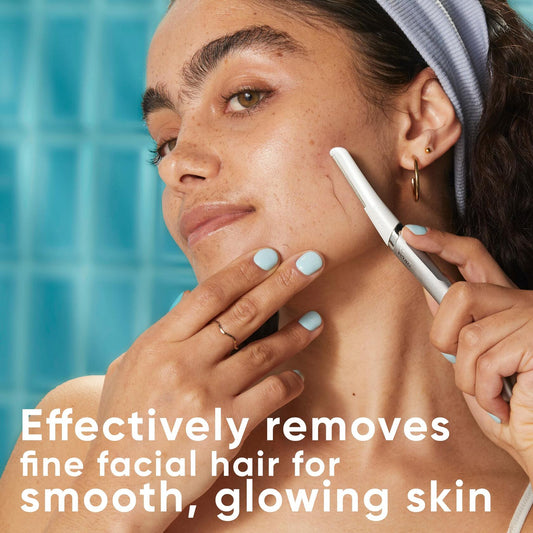 Gillette Venus Dermaplaning Tool Facial Razor with 2 Blade Refills Unisex
