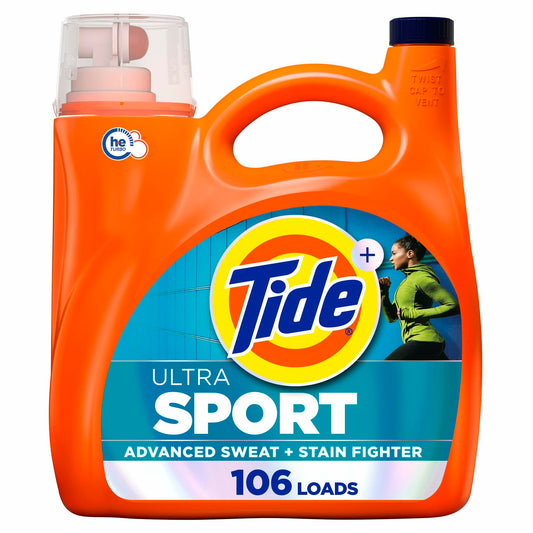 Tide Plus Febreze Sport Odor Defense HE Turbo Laundry Detergent 149oz 106 Loads