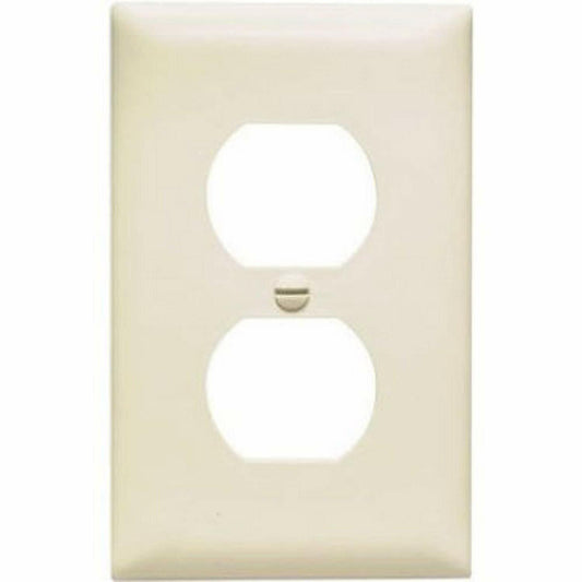 PASS & SEYMOUR TP8LACC100 1 Gang 1 Duplex Nylon Wall Plate Almond