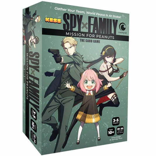 KESS Spy X Family Mission for Peanuts Board Game Players 3-5 Ages 10+