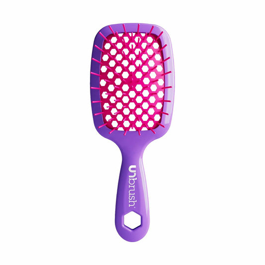 FHI Heat UNbrush Detangling Hair Brush Mini Electric Berry Neon