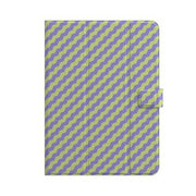 GEMS Kids Zig Zag Universal Tablet Case Purple Green Fits up to 11"