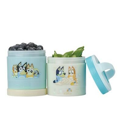 Whiskware Stackable 2-Piece Food Storage Jars Set