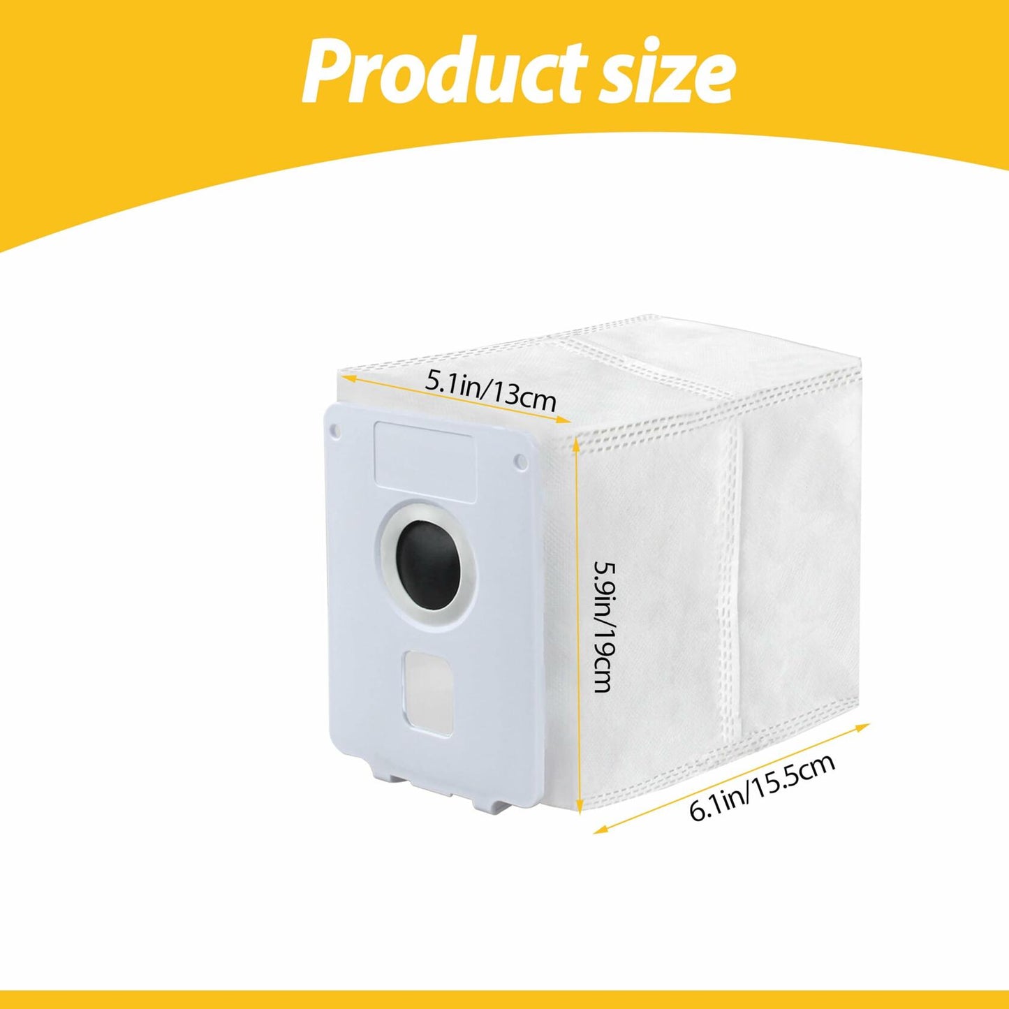 LG Vacuum Dust Bags CordZero All-in-One Cleaner A939KBGS Set of 8