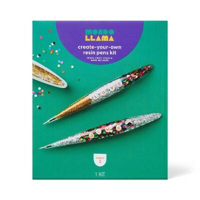 Mondo Llama Resin Pen Kit 3ct Father's Day Craft Set