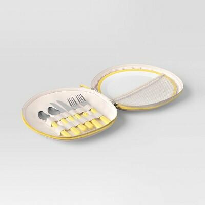 Sun Squad Neutral Picnic Bag - 19.75x6x19