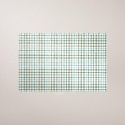 Hearth & Hand with Magnolia Summer Plaid Paper Placemats 24ct Multicolor