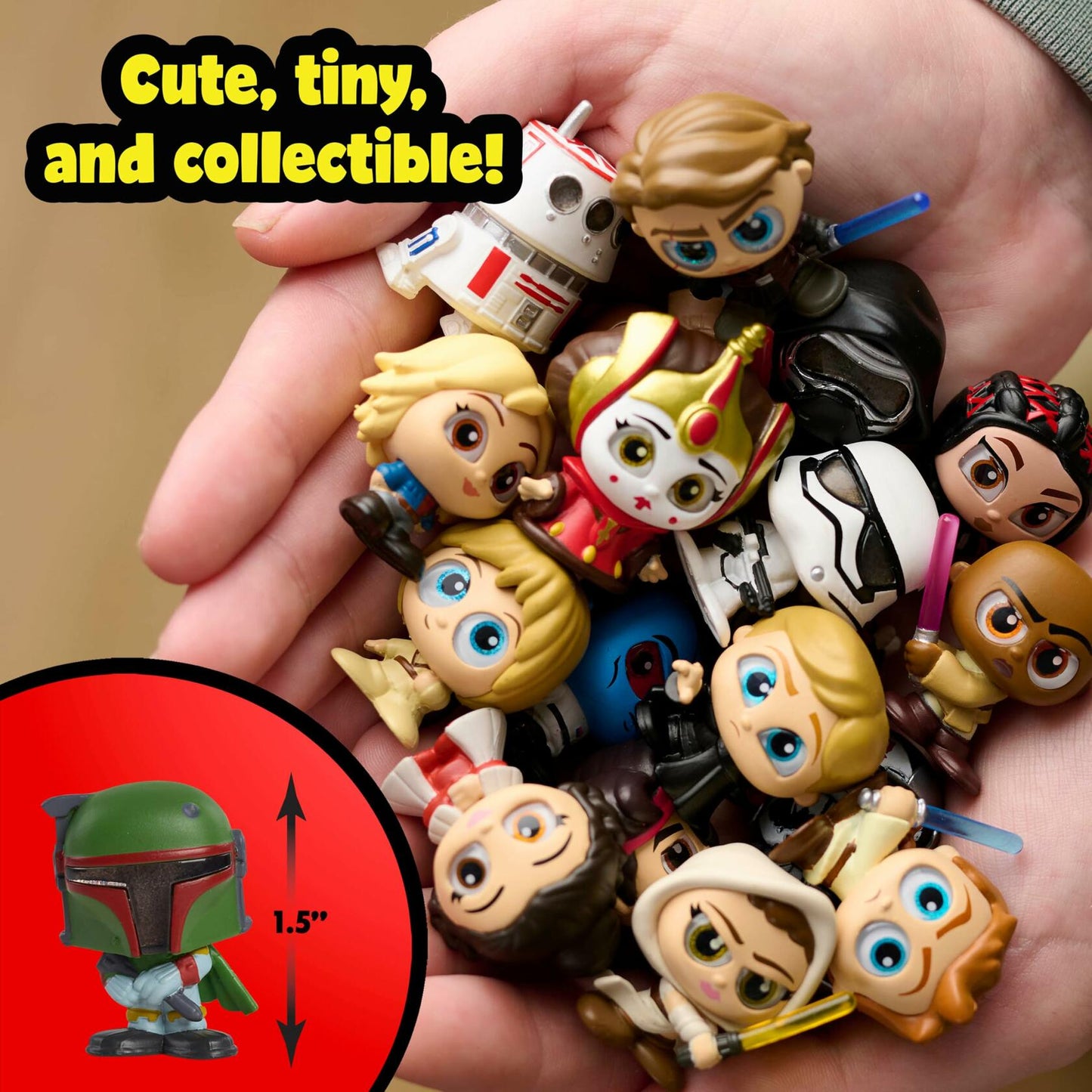 Star Wars Doorables Galaxy Peek Series 2 1.5-inch Surprise Collectible Figures