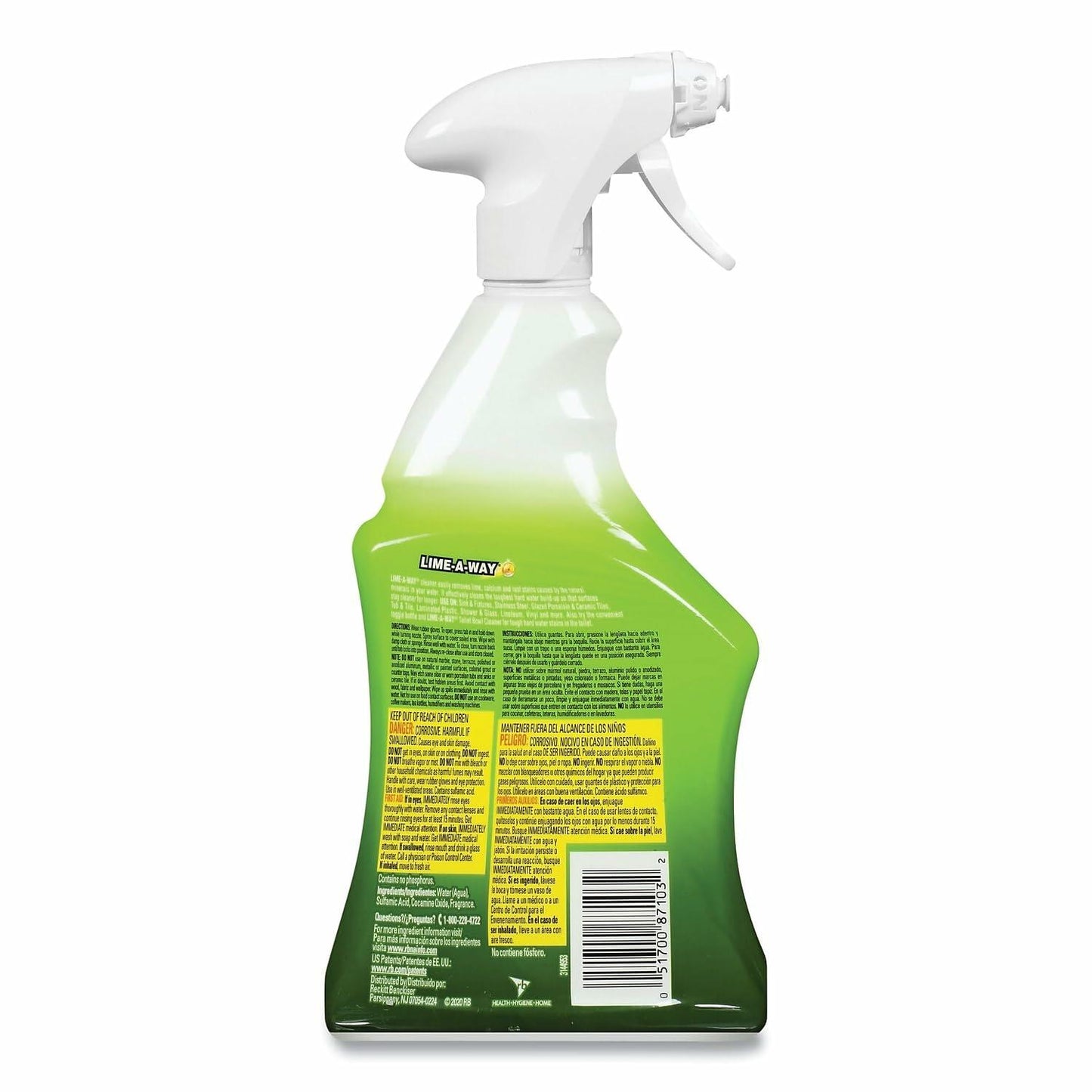 Lime-A-Way Calcium Rust Cleaner Lemon Scent 22oz