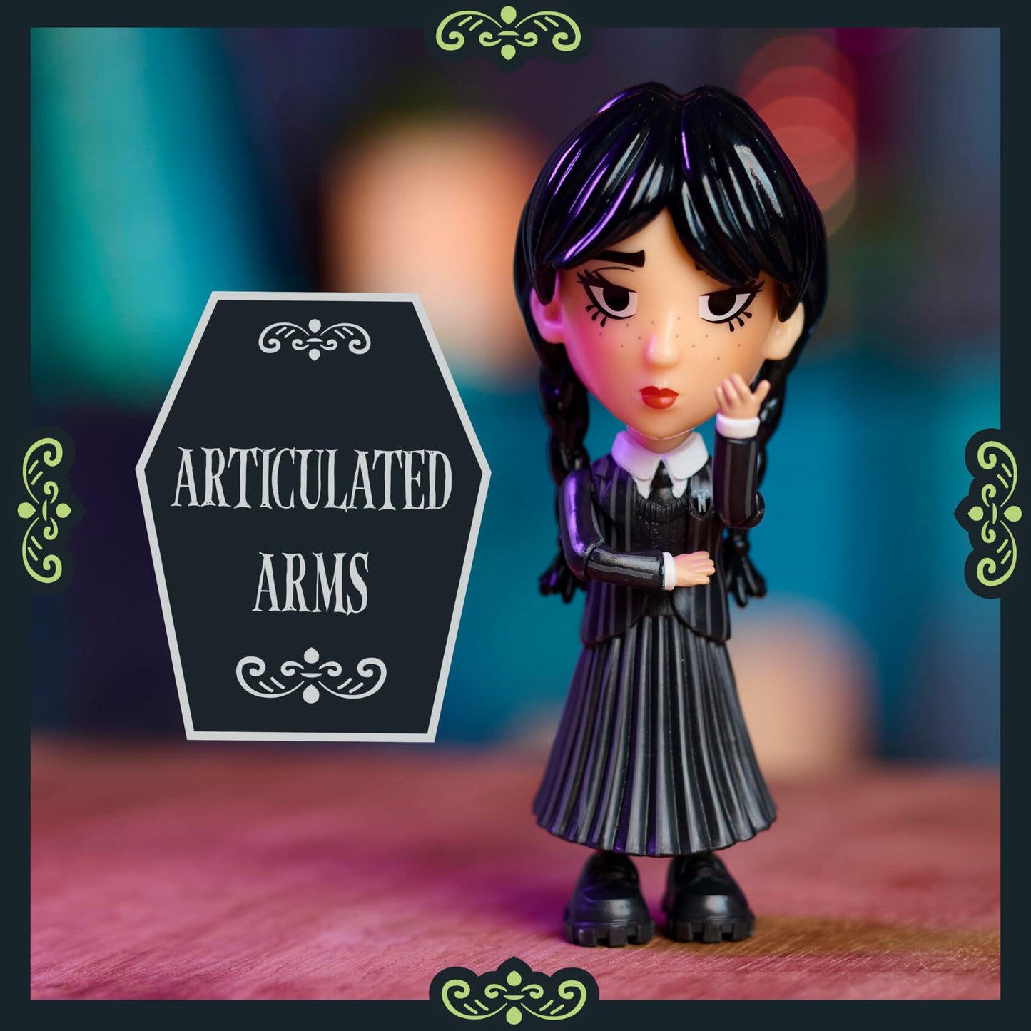 Just Play Wednesday 4-inch Collectible Figure Series 1 Rave'N Small