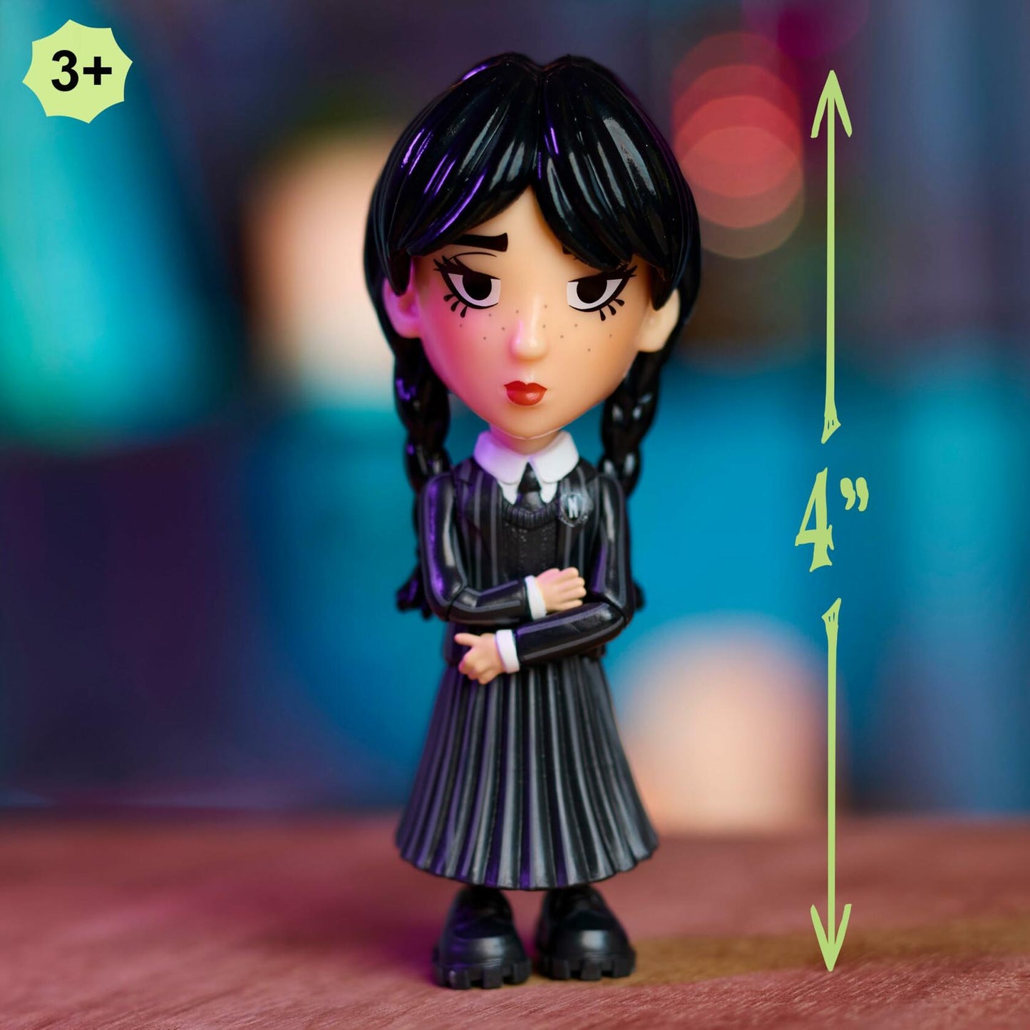 Just Play Wednesday 4-inch Collectible Figure Series 1 Rave'N Small