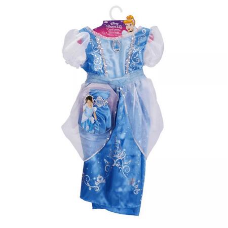 Disney Princess Cinderella Majestic Dress with Bracelet and Gloves Size 4-6X