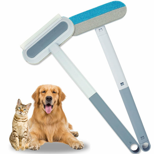 SWJDQS Pet Hair Removal Tool 2 Pieces 4 in 1 Multifunctional Broom Brush