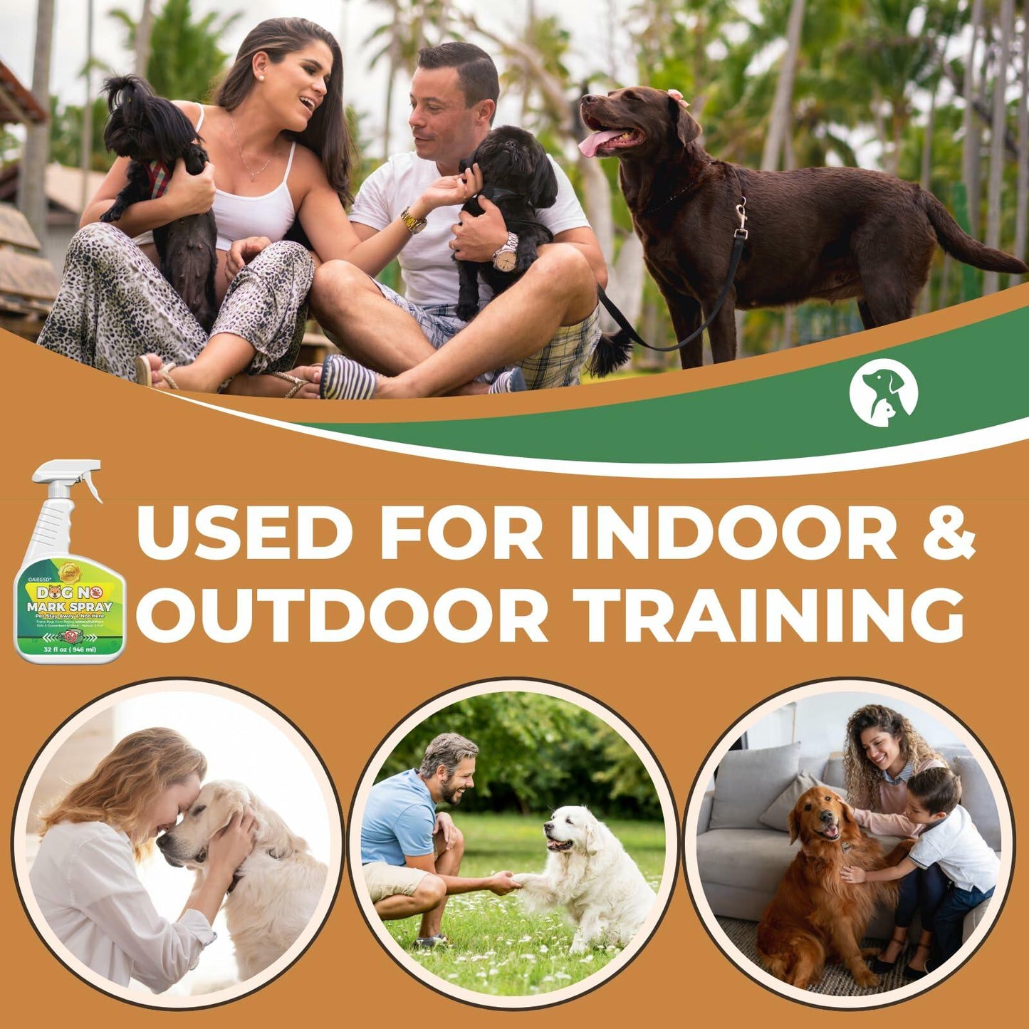 OAIEGSD 32oz Dog Access Restrictor Spray Effectively Restricts Dogs