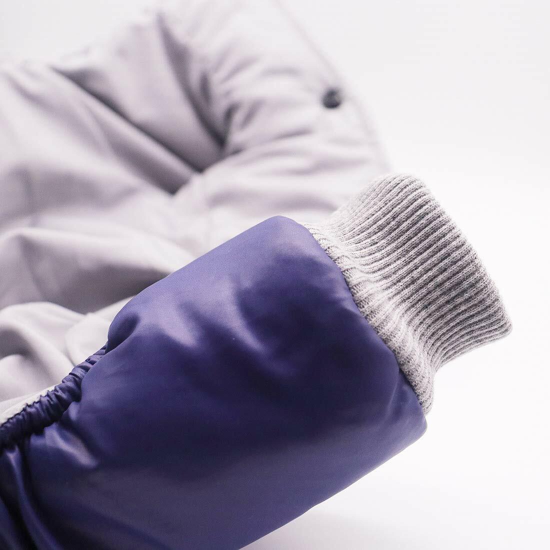 Miaododo Winter Dog Coat Hooded Cotton-Padded Pink Size XXL