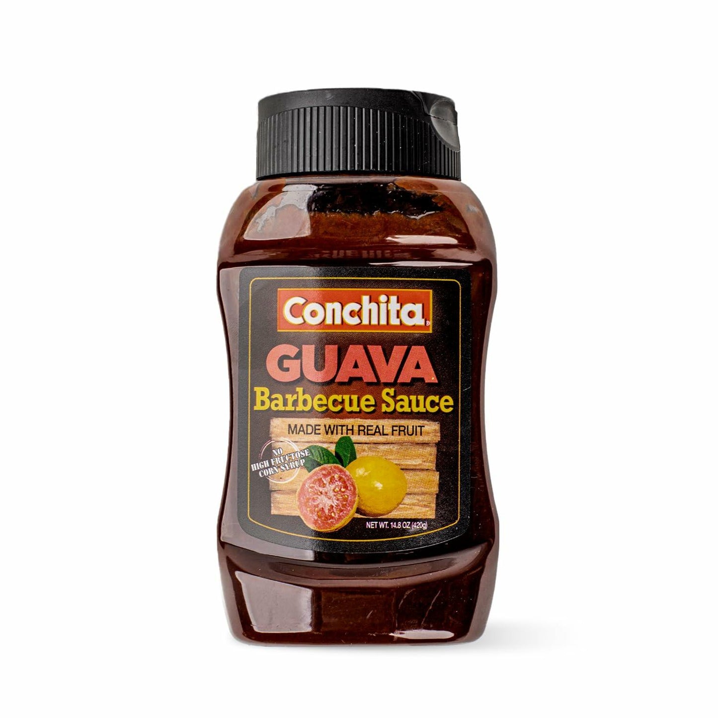 BestBy 2/25 Guava Barbecue Sauce 14oz Tropical Flavor Great for Grilling,Dipping