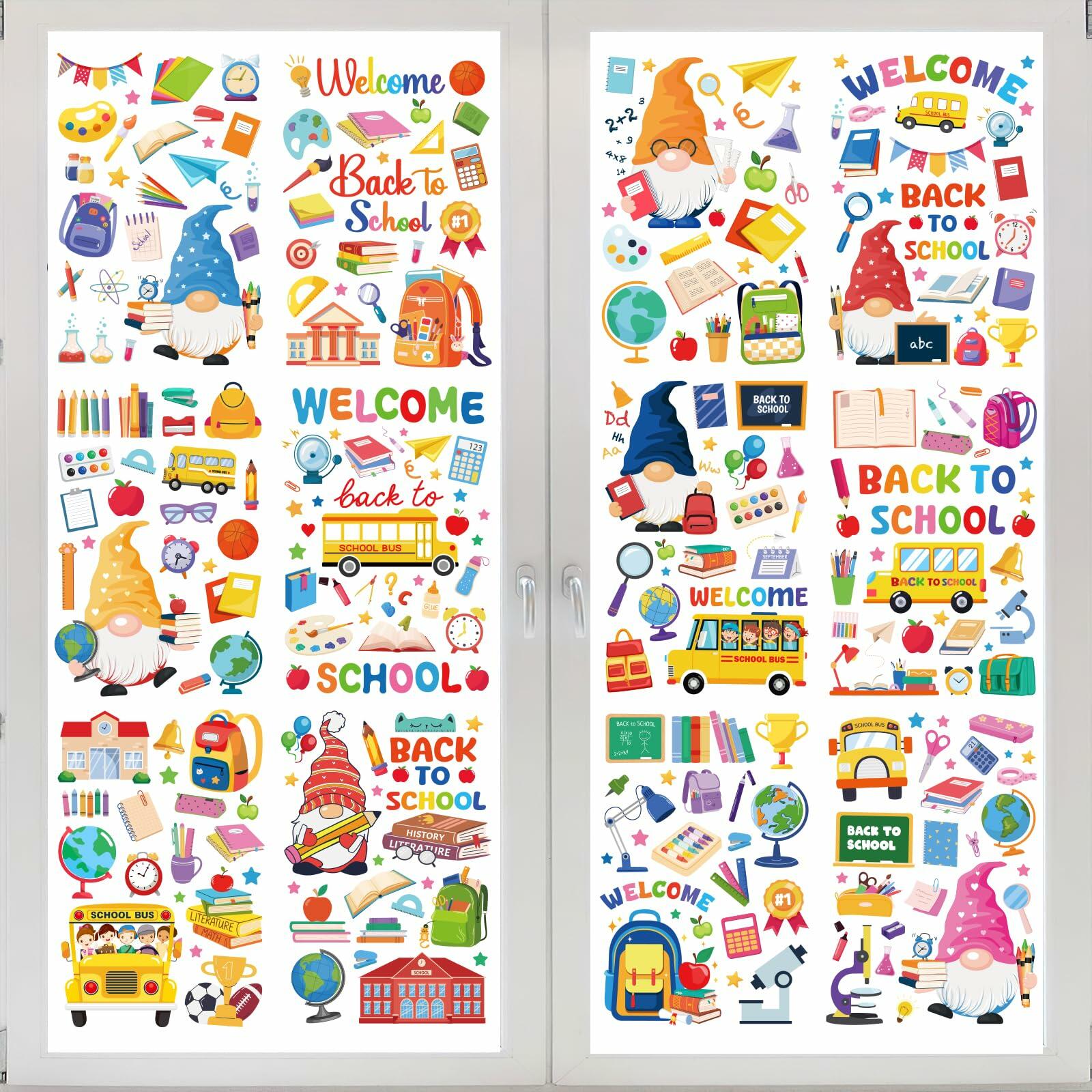 Kentucky Derby Party Decorations Rose Trophy Telescope Stickers 9 Sheets