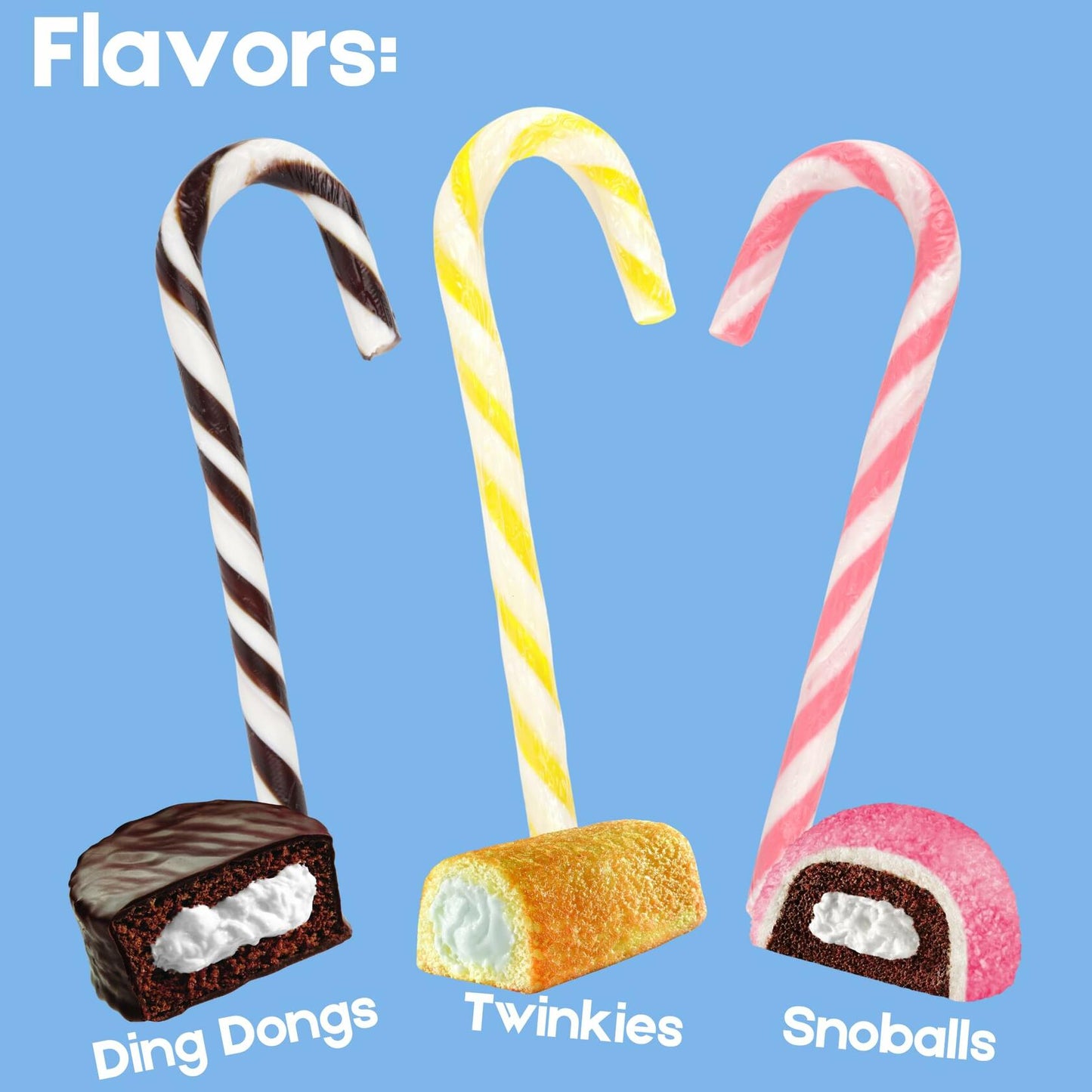 BestBy07/26 Hostess Assorted Candy Canes Ding Dongs Snoballs Twinkies 12 Ct Box