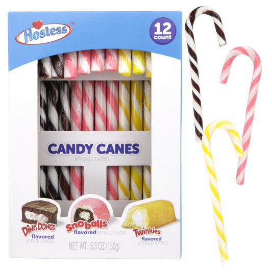BestBy07/26 Hostess Assorted Candy Canes Ding Dongs Snoballs Twinkies 12 Ct Box