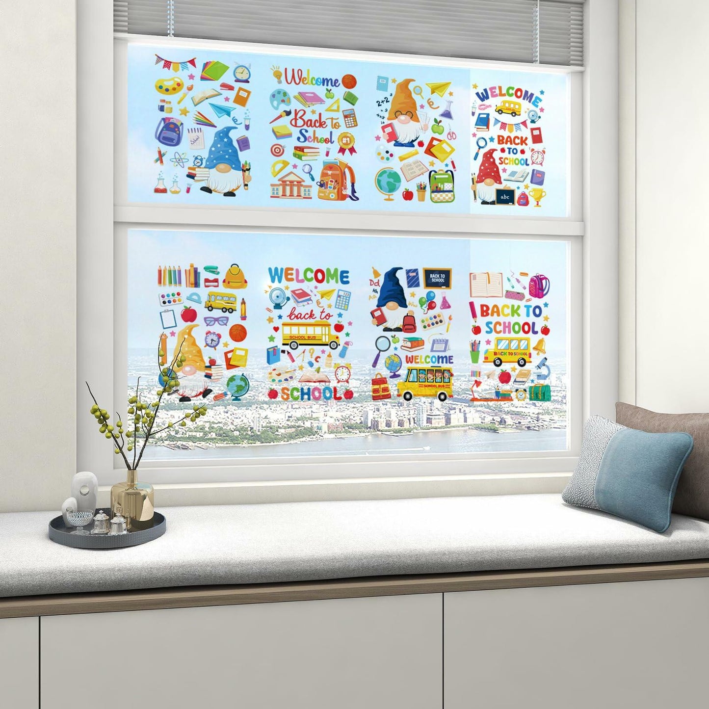 Kentucky Derby Party Decorations Rose Trophy Telescope Stickers 9 Sheets