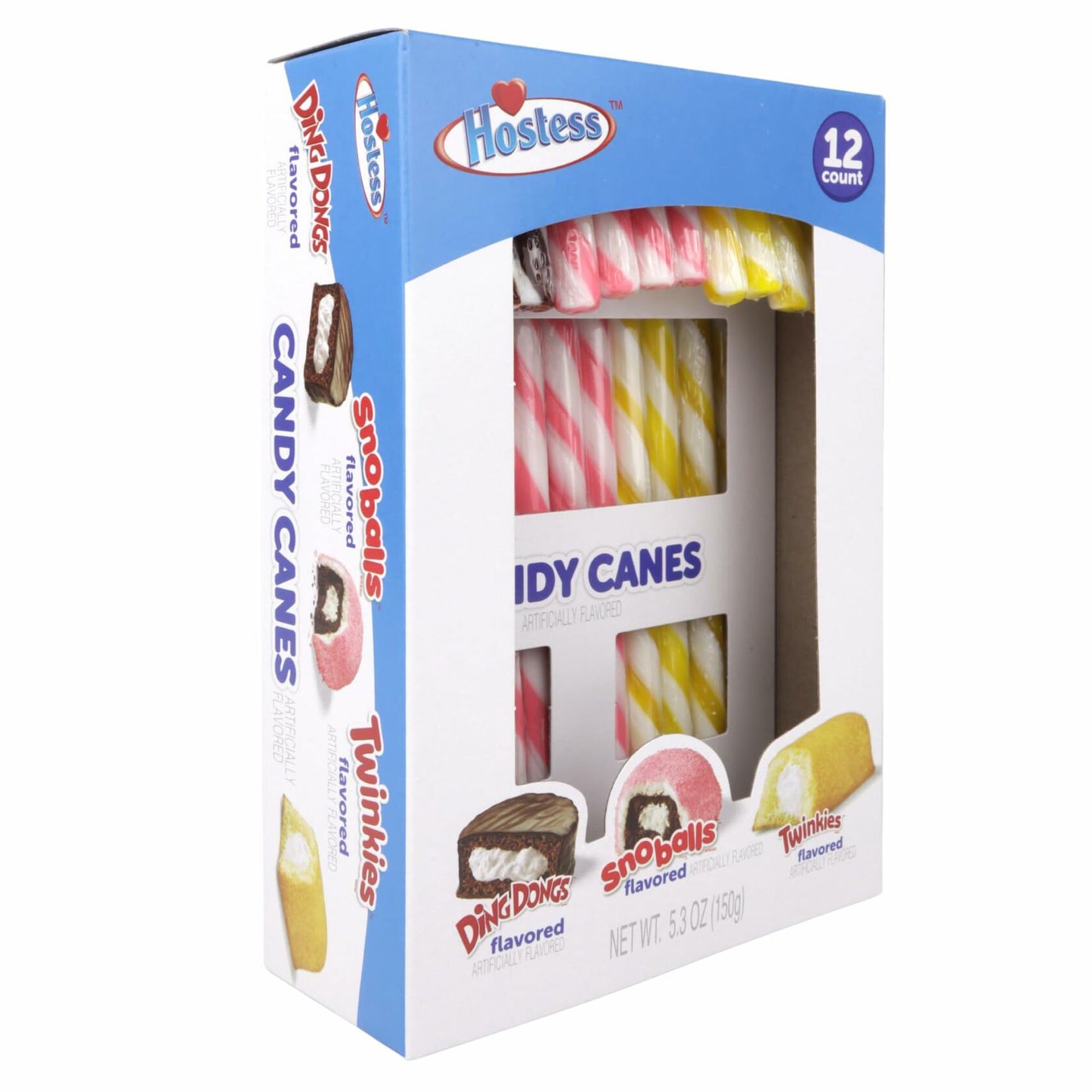 BestBy07/26 Hostess Assorted Candy Canes Ding Dongs Snoballs Twinkies 12 Ct Box