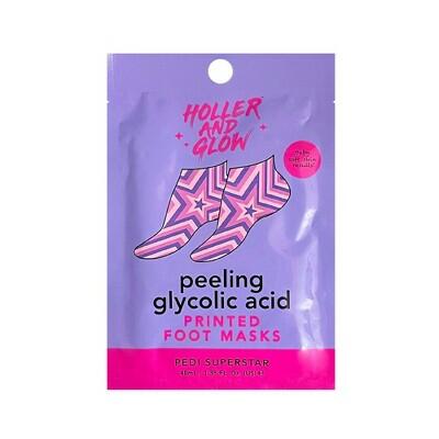 Exfoliating Foot Mask 2pk–Aloe & Vitamin E Fresh Scent Peeling Treatment