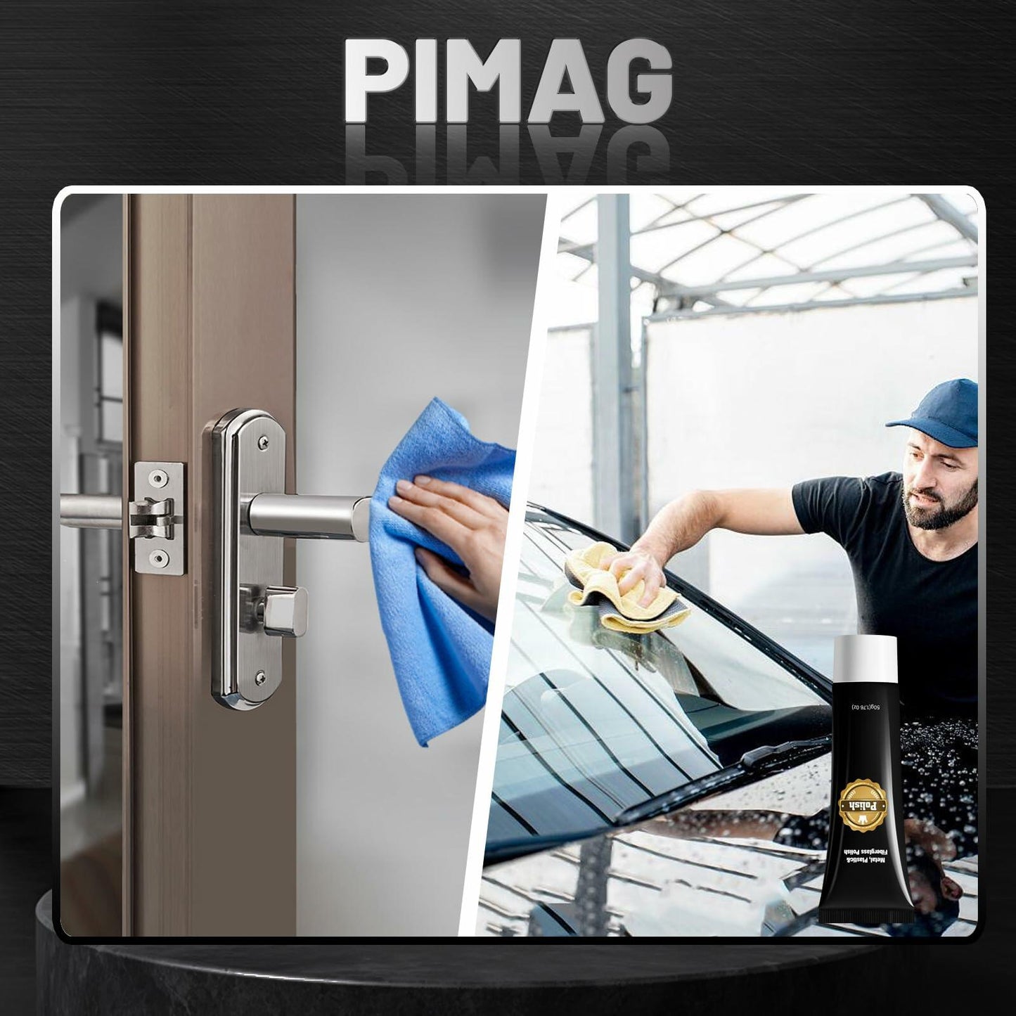 [Like New] PIMAG Silver & Metal Polish Rust Remover Multi-Use 1.76 Oz Pack of 1