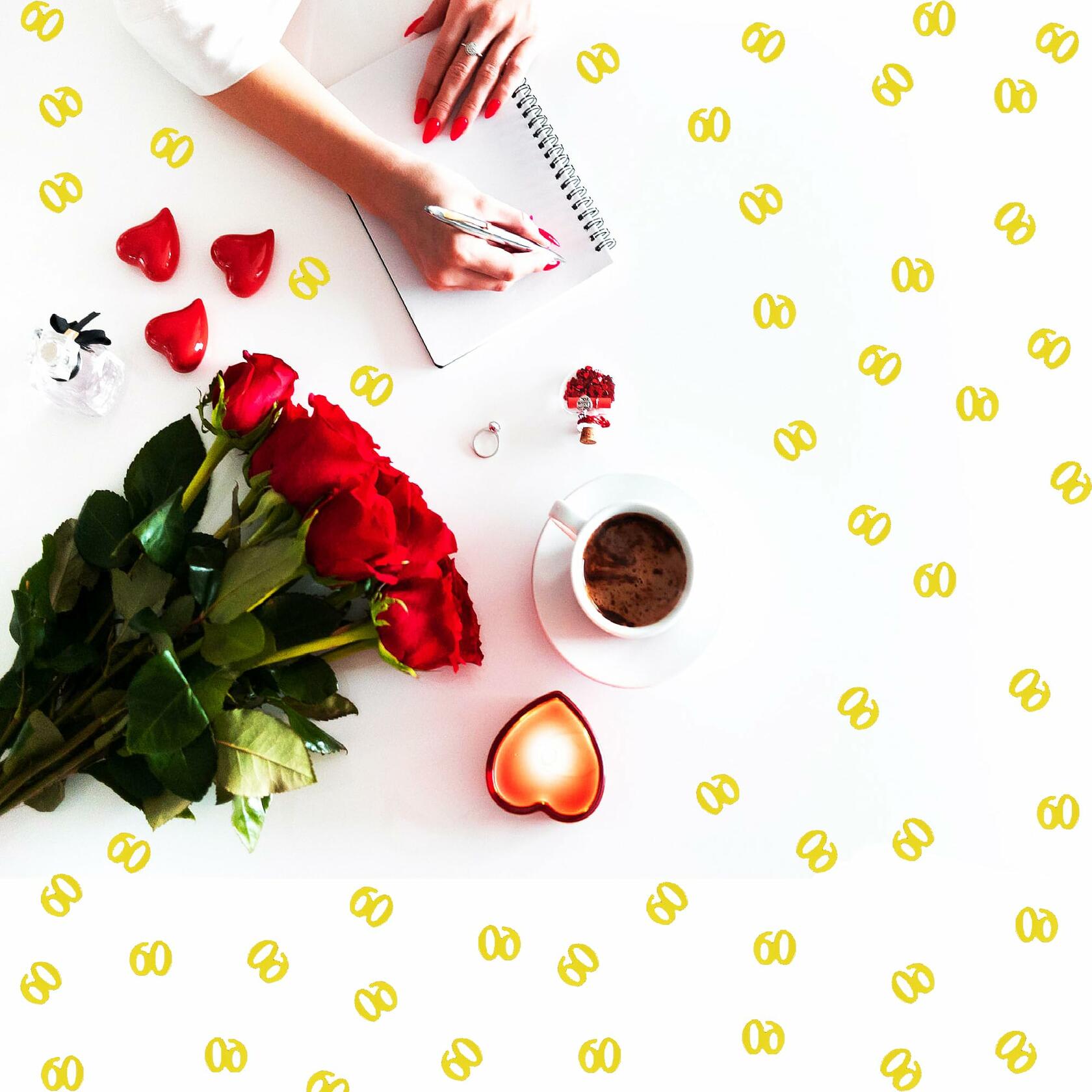 JNSAXMI 60 Confetti Number 60 Sequins 60th Anniversary Table Scatter Gold