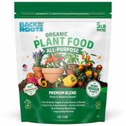 Back to the Roots Organic All-Purpose Plant Food 5 lb Value Size Vegan Blend