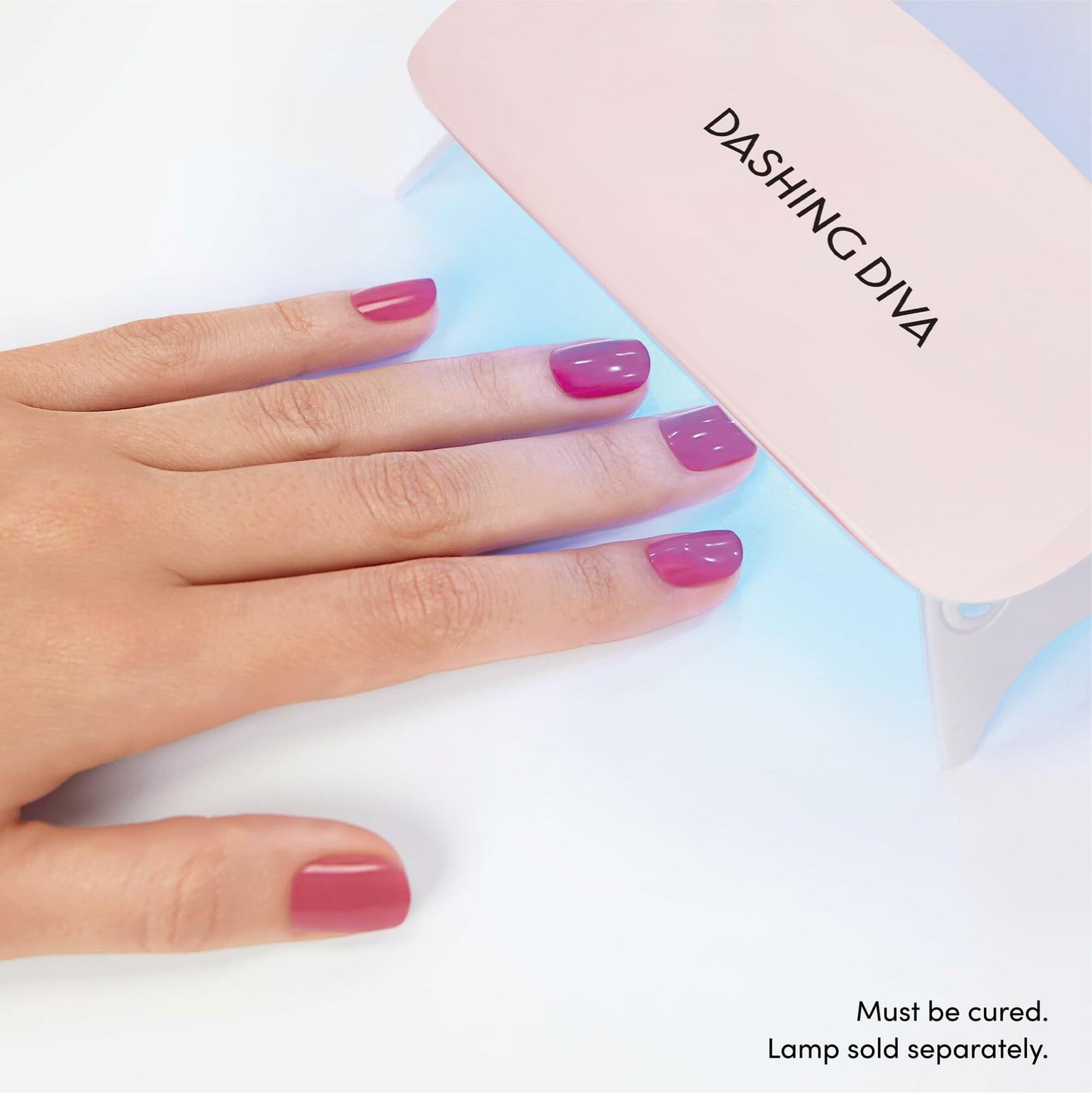 Dashing Diva Glaze Nail Strip Set Rainbow Pop 32 Strips 4-Piece Kit