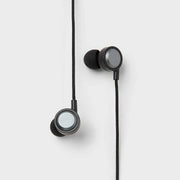 [Like New] heyday Wired In-Ear Headphones USB-C Connector Built-In Mic Black