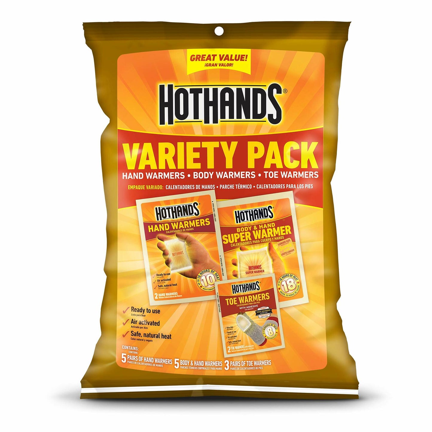 HotHands Variety Pack 12 Count