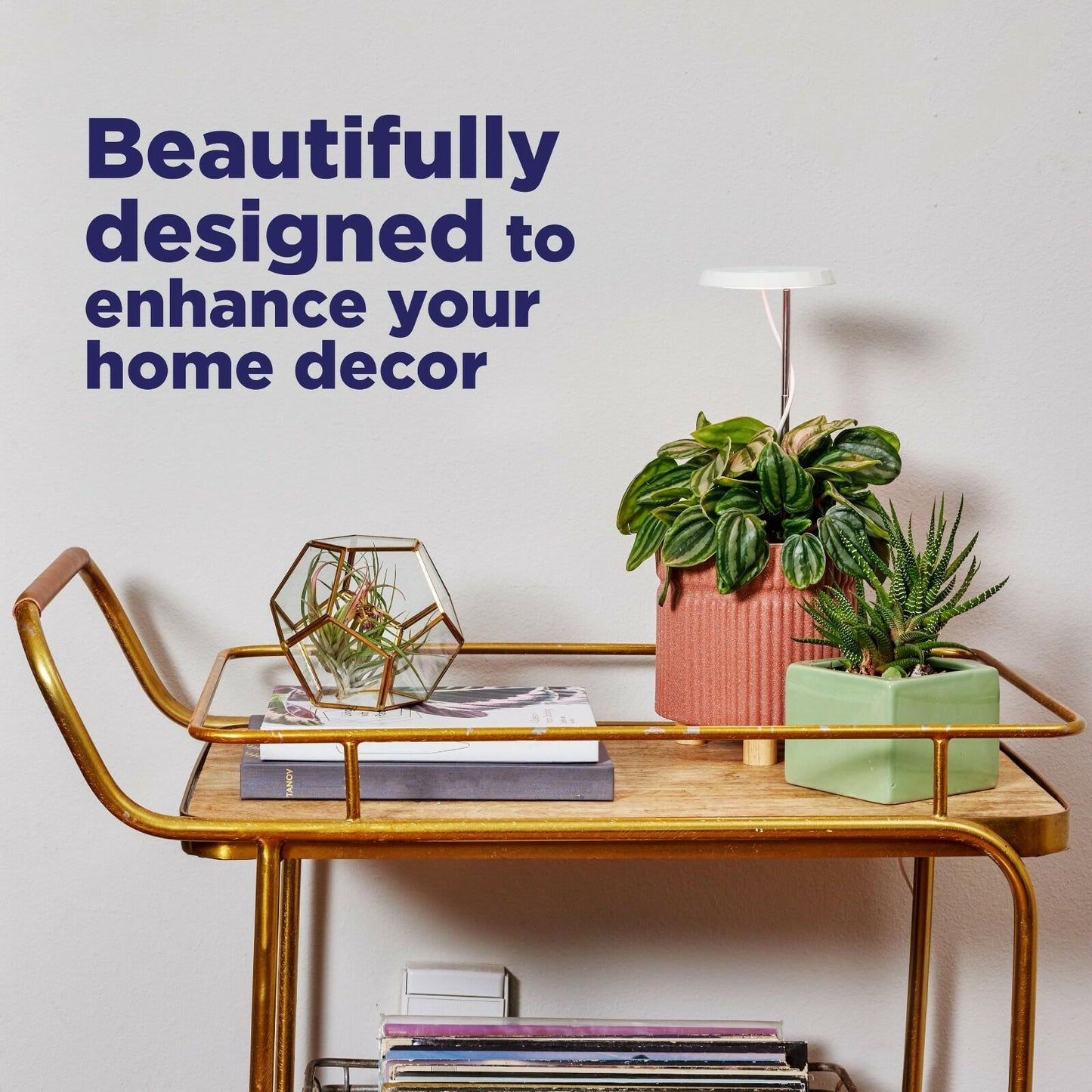 AeroGarden Stem Grow Light Cream White 5.71x4.33x1.30 in MPN 980201-0100