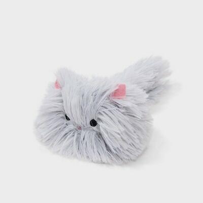 Boots & Barkley Chinchilla Plush Cat Toy Soft Small Pet Plaything