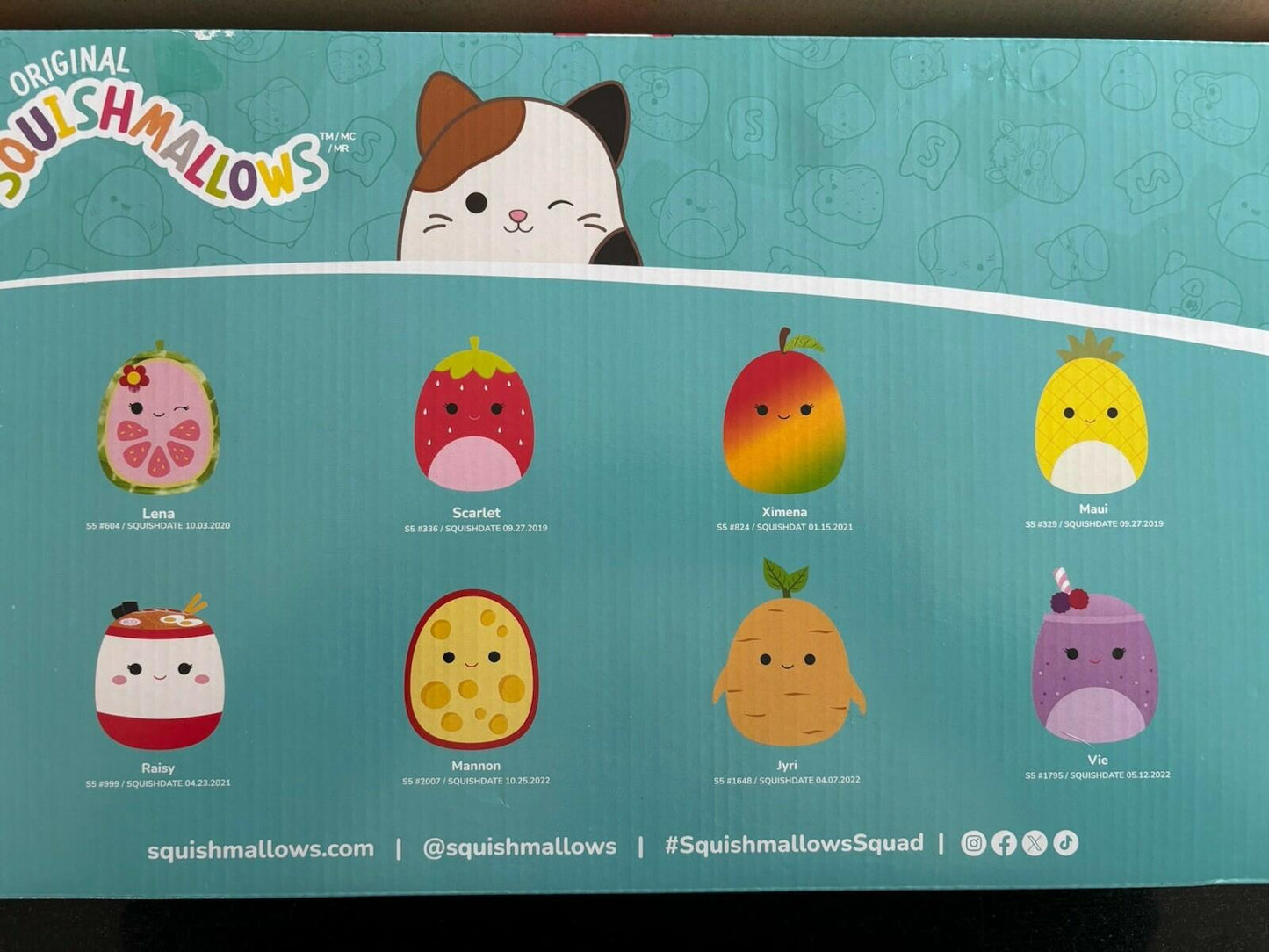 Squishmallows Maui Plush Toy Multicolor 10 Inch