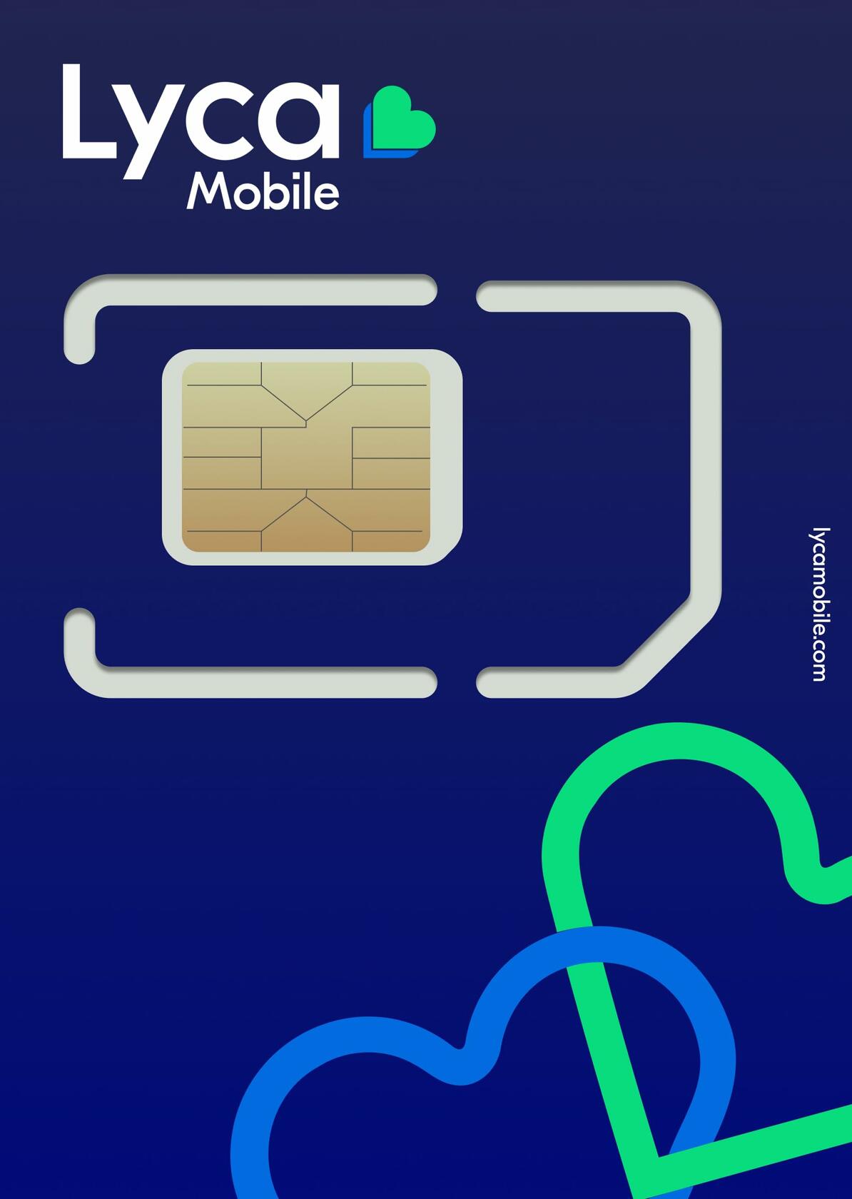 Lyca Mobile USA 5G/4G SIM Starter Kit Free Trial 300 Min/Text/MB 7 Days