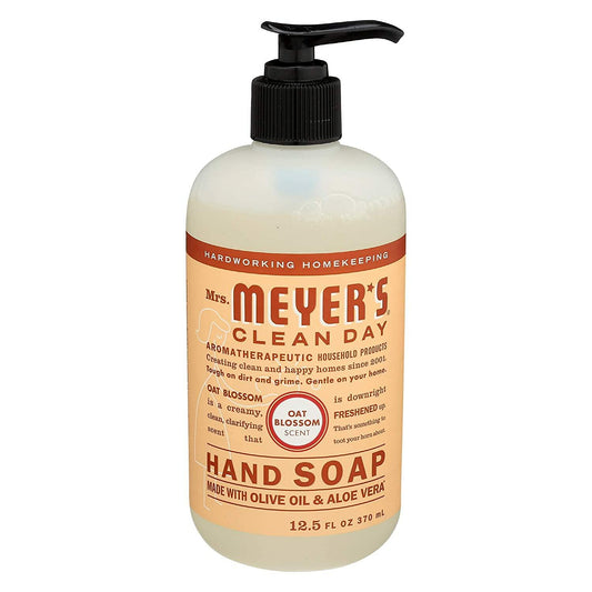 MRS. MEYER'S CLEAN DAY Hand Soap Oat Blossom Biodegradable 12.5 fl oz