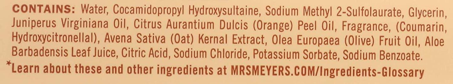 MRS. MEYER'S CLEAN DAY Hand Soap Oat Blossom Biodegradable 12.5 fl oz