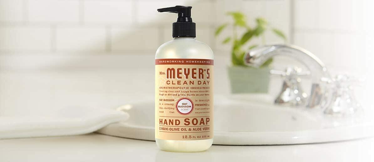 MRS. MEYER'S CLEAN DAY Hand Soap Oat Blossom Biodegradable 12.5 fl oz