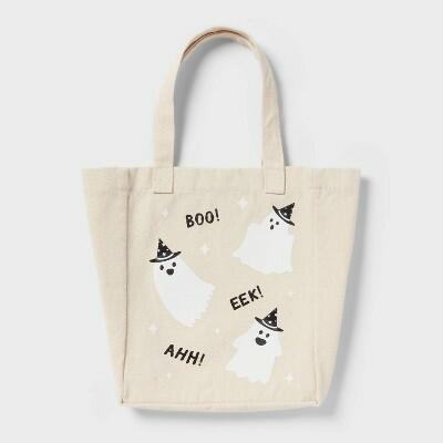 Spritz™ Halloween Ghost Tote Bag Medium Polyester Canvas
