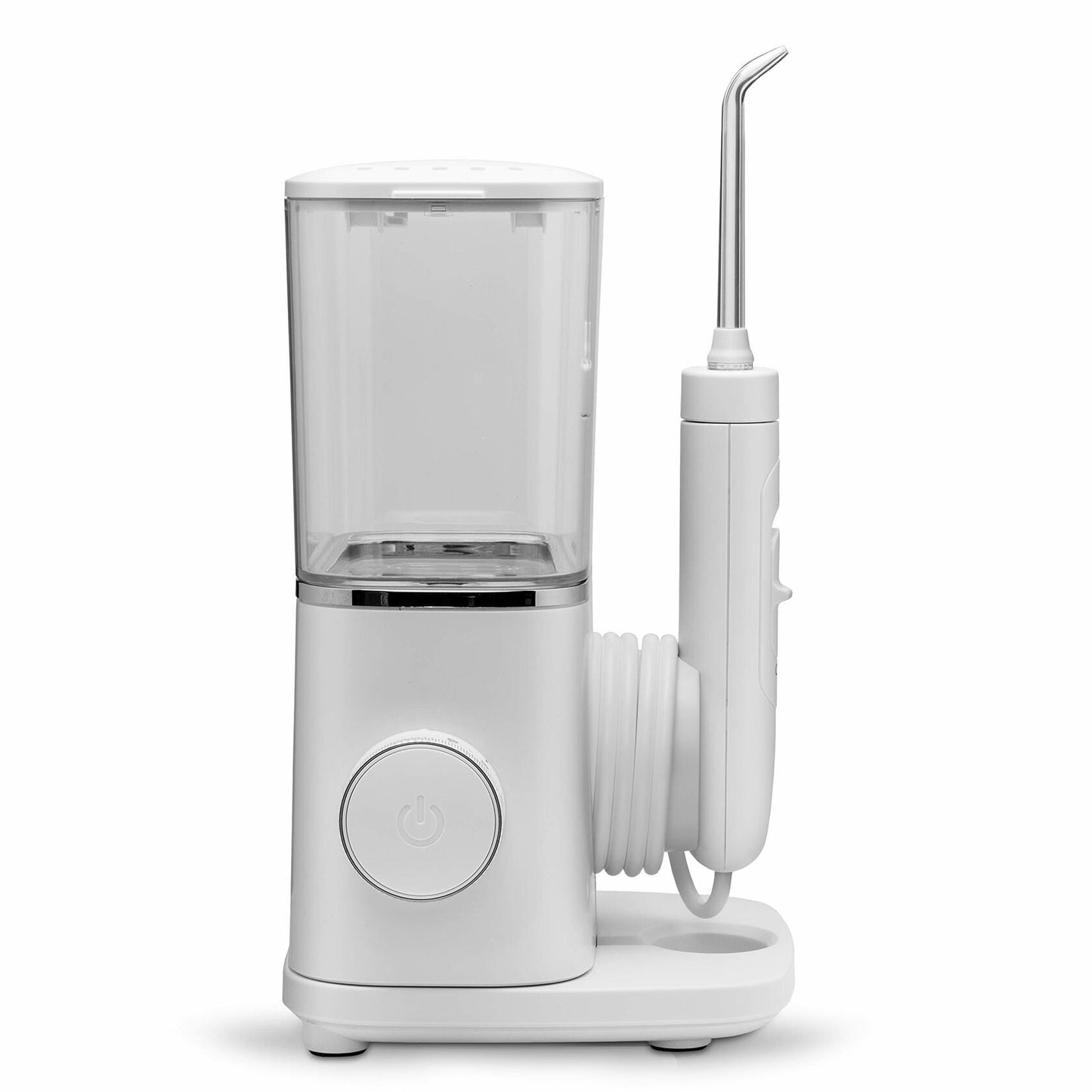 [Like New] Waterpik Evolution Water Flosser White 10 Pressure Settings 6 Tips Case