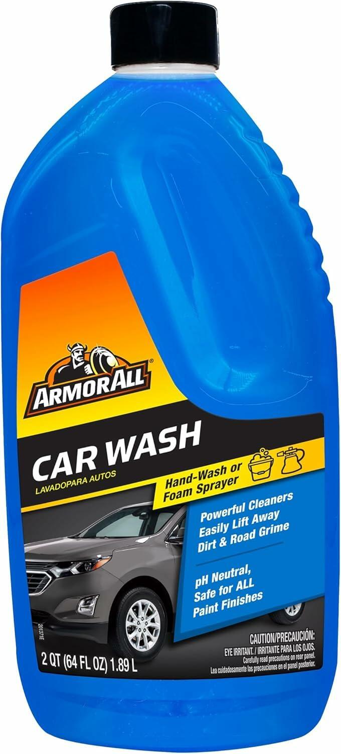 Armor All Car Wash Soap Foaming Car Wash Supplies 64 Fl Oz