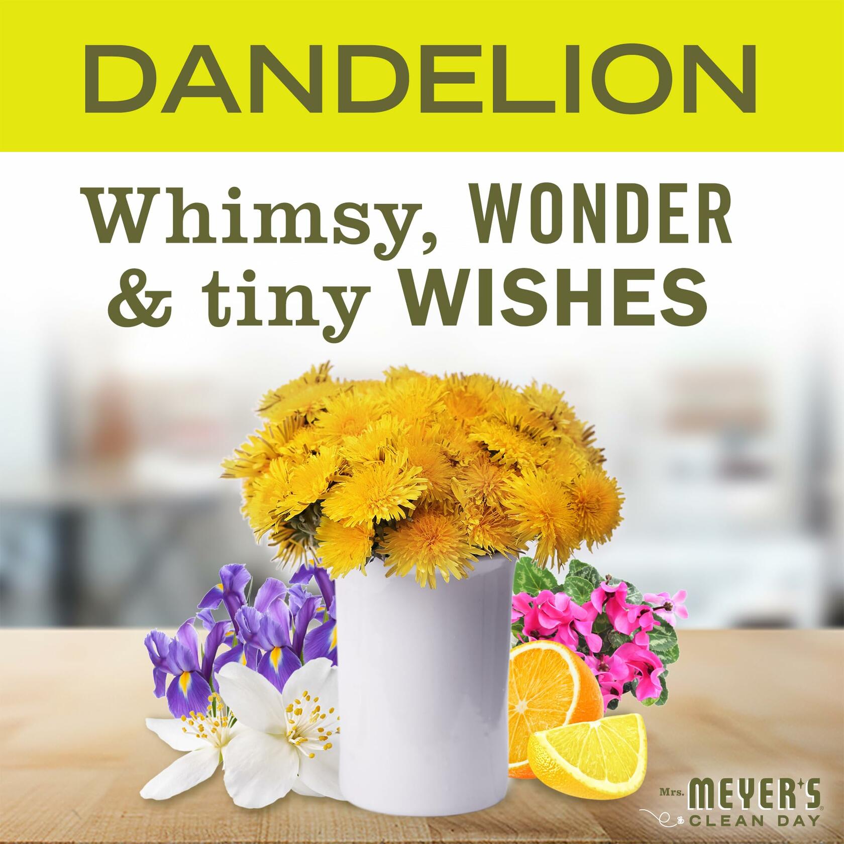 Mrs. MEYER'S CLEAN DAY Multi-Surface Everyday Cleaner Dandelion 16oz