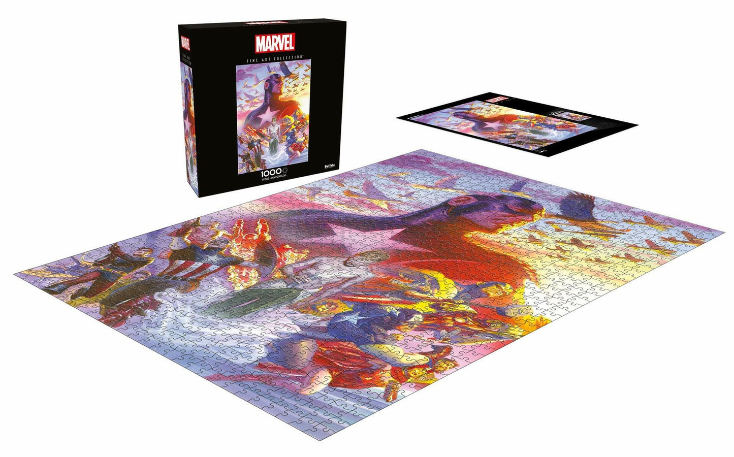 [Like New] Buffalo Games 1000pc Movie Puzzle with Perfect Snap Technology Multicolor