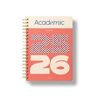 PAPIER Year in Check B5 Spiral Academic Planner
