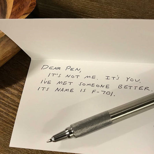 Zebra Pen F-701 Retractable Ballpoint Pen 0.8mm Fine Black Ink 3-Pack 2 Refills