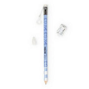 Yoobi SmileyWorld Giant Pencil Blue Smiley Checker School Supplies