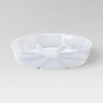Threshold Plastic Planter Saucer Clear 8 Inch